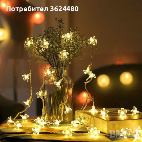 Лампички  цветя за градина соларни, снимка 15 - Други стоки за дома - 40671586