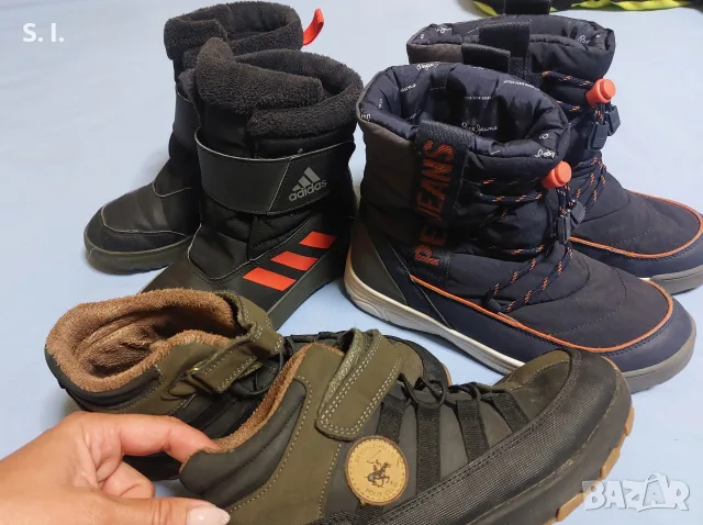 Оригинални апрески/ботуши - Adidas 35н, Polo club 36н, Pepe Jean's 37н
