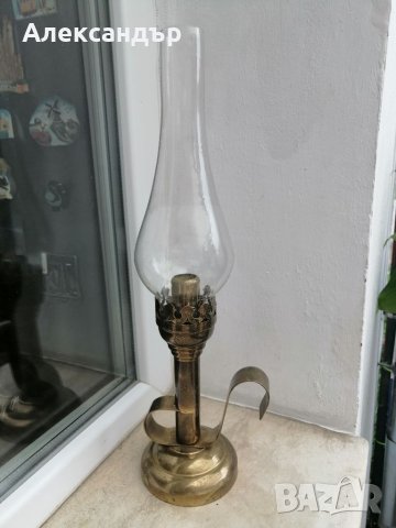 Маслена лампа, снимка 1 - Антикварни и старинни предмети - 40779546