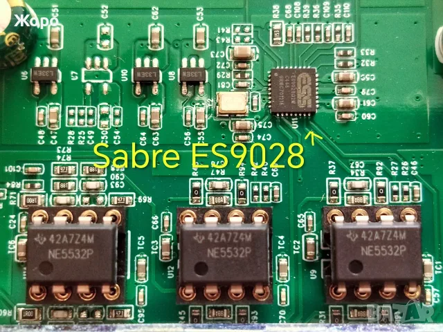 ⏯️Клип. DSD / PCM DAC Sabre ES9028 чисто нов, снимка 14 - Ресийвъри, усилватели, смесителни пултове - 55886576
