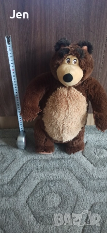 Плюшена играчка Мечока от филма за ''Маша и Мечока', снимка 3 - Плюшени играчки - 52679424