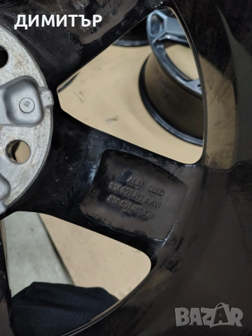 4бр.Алуминиеви джанти 17ки за AUDI 5x112 7j et45, снимка 5 - Гуми и джанти - 53853278