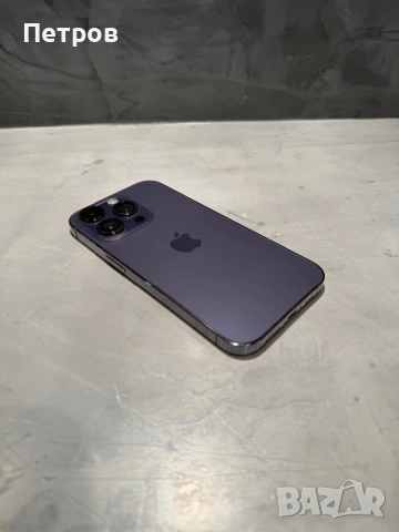 КАТО ЧИСТО НОВ Iphone 14 Pro Purple, снимка 3 - Apple iPhone - 53447197