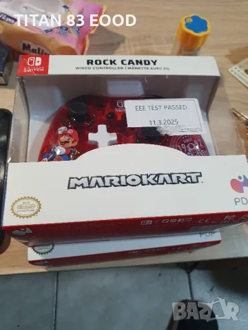 Контролер, ROCK CANDY, поликарбонат, за Nintendo Switch