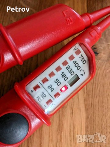 BENNING DUSPOL expert - GERMANY - PROFI Voltage Tester 12 - 750 V AC/DC Електроизмервателен Уред !!!, снимка 13 - Клещи - 41660406