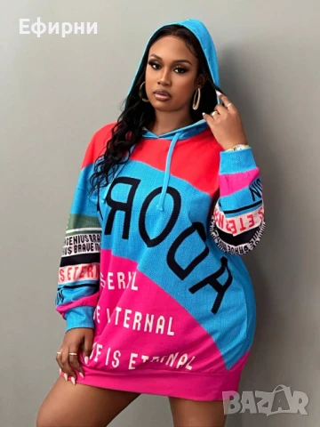 Дамски суичър, Голям размер суичър, снимка 3 - Суичъри - 51309645