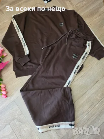 Miu Miu Дамски Спортен Комплект🔝Дамски Спортен Екип Миу Миу - 4 Цвята Код I_11, снимка 3 - Спортни екипи - 55905446