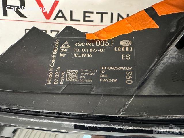 Фар фарове Ауди А6 Ц7 Фейс ляв far farove Audi A6 C7 Xenon Facelift, снимка 4 - Части - 52692848