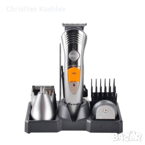 Машинка за подстригване Kemei - 7 функции акумулаторна SHAV46, снимка 3 - Друга електроника - 53219950