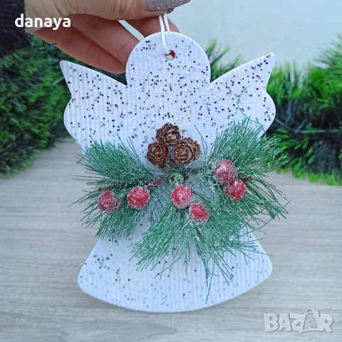 3390 Коледна фигура Ангел с шишарки