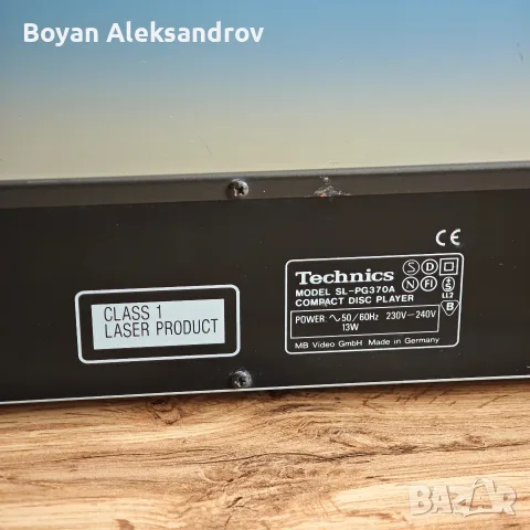 Technics SL-PG370A CD Плейър, снимка 6 - Декове - 56243564