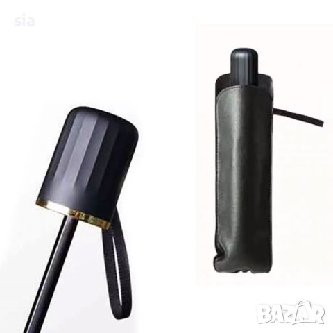 Сенник, Слънцезащитен сгъваем чадър за предно стъкло с калъф, 125 х 65 см., снимка 2 - Аксесоари и консумативи - 41419334