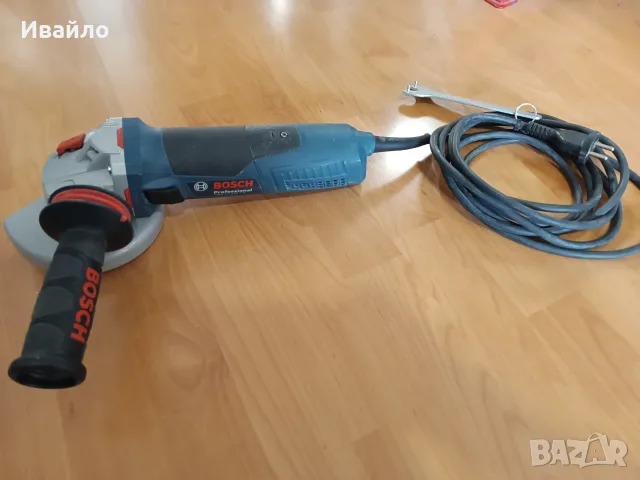 ъглошлайф Bosch GWS 17-125 PROFESSIONAL, 1700 W, 125 мм, снимка 2 - Ъглошлайфи - 56187831