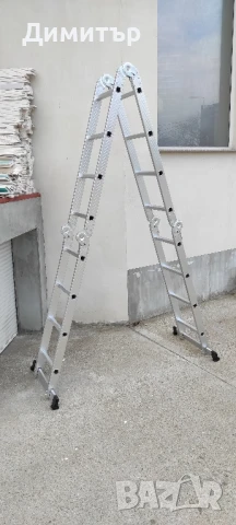 Стълба мултифункционална 4х4 НОВА 4.7м, снимка 5 - Други инструменти - 50525114