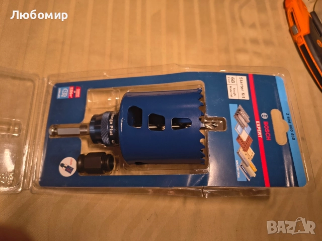 Стартов комплект боркорона Bosch EXPERT Tough Material, 68 мм, снимка 3 - Други инструменти - 51550016