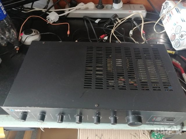 Усилвател - миксер 60W Adastra 952.969, снимка 5 - Ресийвъри, усилватели, смесителни пултове - 51887633