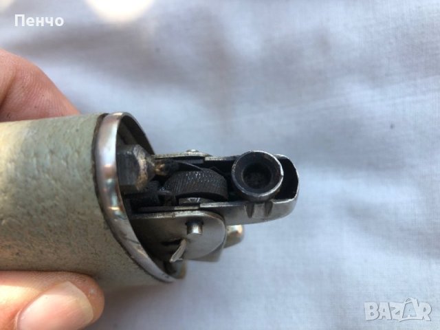 стара настолна бензинова запалка "LUMET", снимка 8 - Антикварни и старинни предмети - 41805804