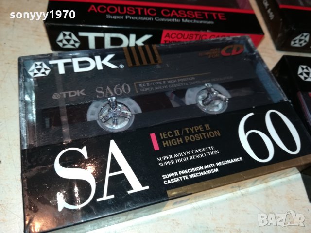 ПОРЪЧАНИ-TDK-made in japan-5 касети 0609211751, снимка 3 - Декове - 34043593