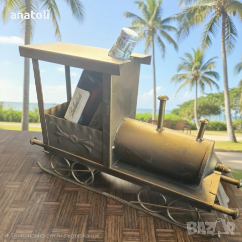 поставка за алкохол метална от Германия , снимка 2 - Други ценни предмети - 52928090