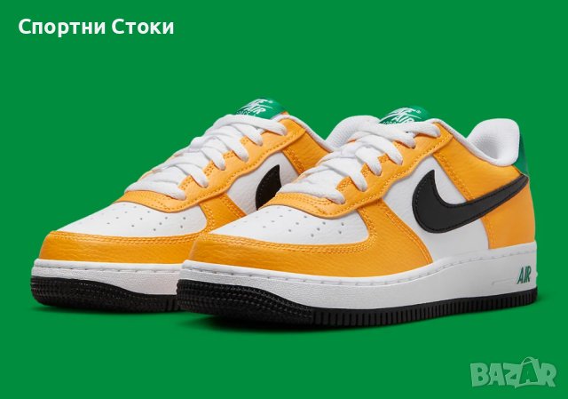 Оригинални Nike Air Force 1 Low "Oakland Athletics" внос от Англия