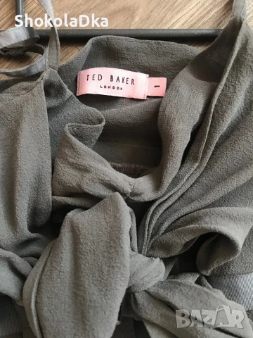 Ted Baker 100 % коприна XXS/XS, снимка 4 - Рокли - 51170068