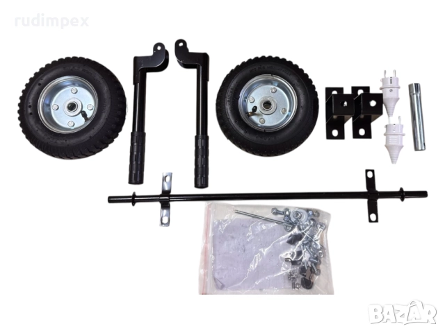 Генератор за ток 5.5 kW, бензинов, монофазен, AVR, електрически стартер, 100% медни намотки, с колел, снимка 5 - Други машини и части - 51967375