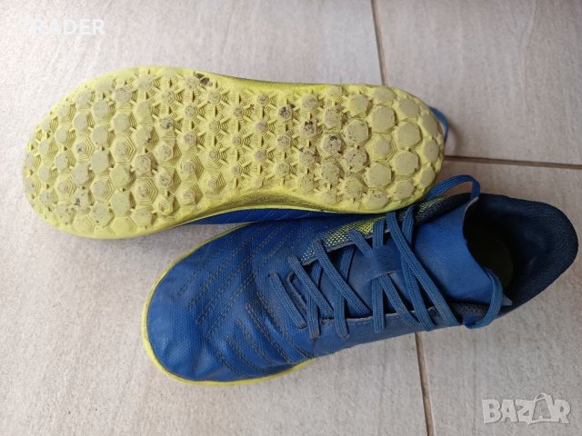KIPSTA детски  обувки за футбол agility 100 ag/fg, сух терен, снимка 4 - Детски маратонки - 32795022