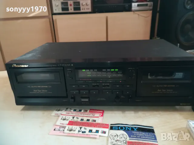 PIONEER-ДВОЕН РЕВЕРСЕН ДЕК-ВНОС SWISS 2710241515LNWCR