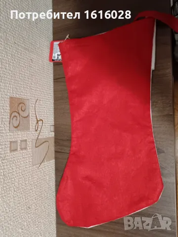 Коледно ботушче за изрисуване,за под елхата или на камината., снимка 5 - Декорация за дома - 48485014