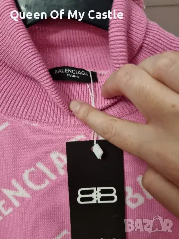 Дамска рокля Balenciaga, снимка 3 - Рокли - 47856093