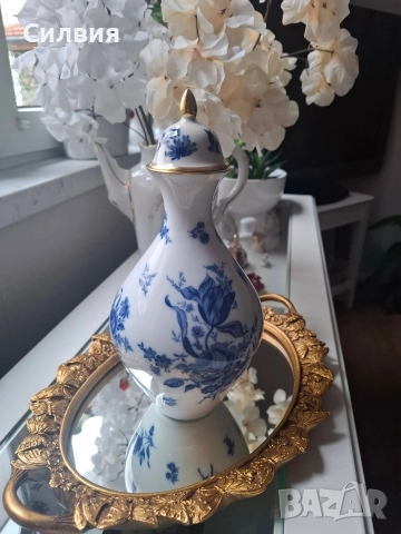 Ваза с капак *Jaeger & Co*, снимка 7 - Вази - 52829007