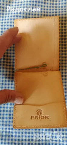 стар кожен портфейл , снимка 2 - Портфейли, портмонета - 49148321