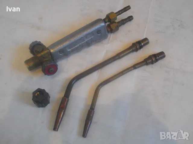 КРАКРА ПЕРНИК ОКСИЖЕННА АЦЕТИЛЕНОВА ГОРЕЛКА с 2 рамена и дюзи Българска ОТЛИЧНА, снимка 15 - Други инструменти - 47939034