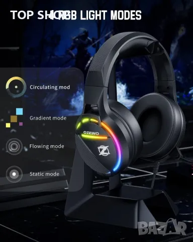 Нови Геймърски слушалки за PS4 PS5 PC Xbox Series X|S Xbox One Switch, снимка 8 - Слушалки и портативни колонки - 49444174