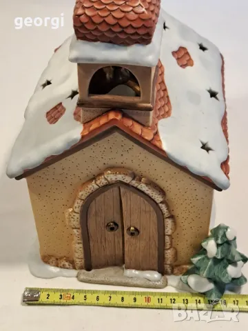 порцеланова коледна църква Goebel  6/6, снимка 5 - Декорация за дома - 47326894