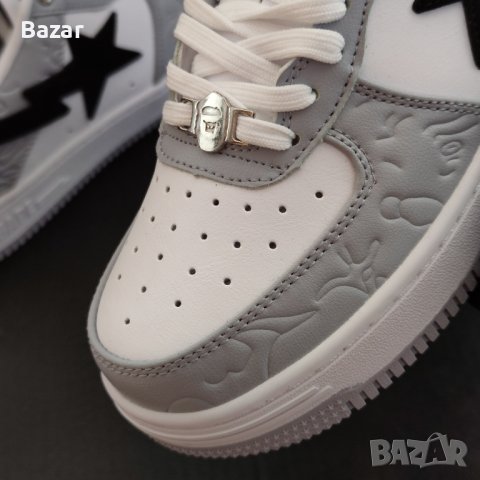 Bape Sta Grey Ape Нови Обувки Маратонки Размер 43 Номер 27.5см Стелка , снимка 4 - Маратонки - 41644963