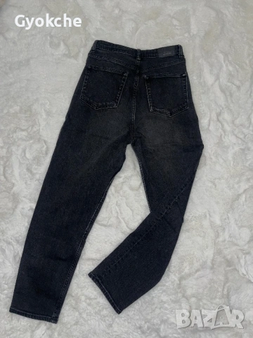 Дънки тип Mom jeans, снимка 2 - Дънки - 53696205