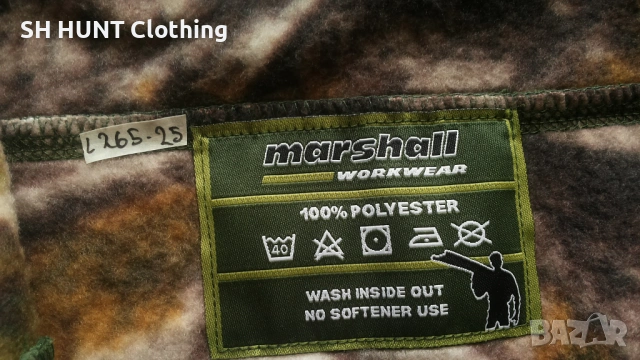 Marshall POLAR Fleece Jacket размер M за лов поларена горница - 2267, снимка 13 - Екипировка - 53670363