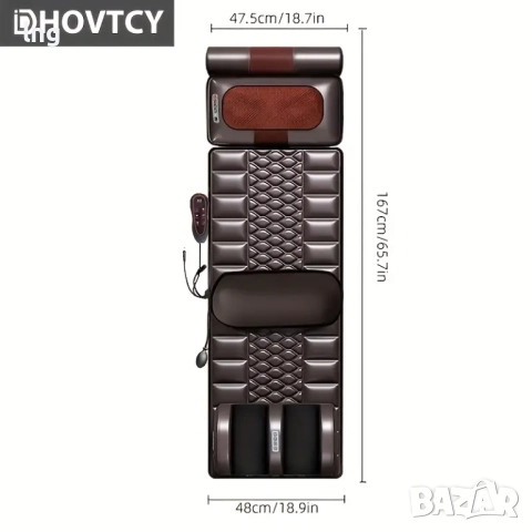 Продавам, масажна постелка за цяло тяло, идеална за релакс и облекчаване на болките в гърба.