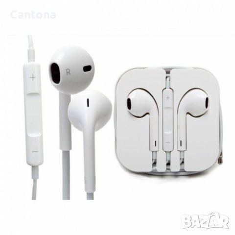 Hands-free слушалки за iPhone, iPod  и др. модели телефони (универсални с 3,5 мм), снимка 1 - Слушалки, hands-free - 39795503
