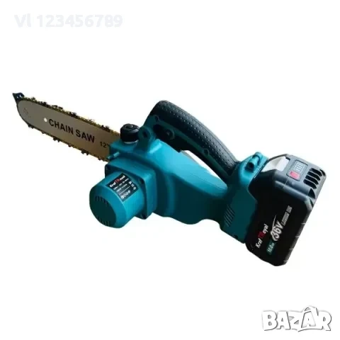 Акумулаторна резачка KraftRoyal 36V 2х 8Ah, 2 батерий+2 вериги, снимка 5 - Други инструменти - 53843393