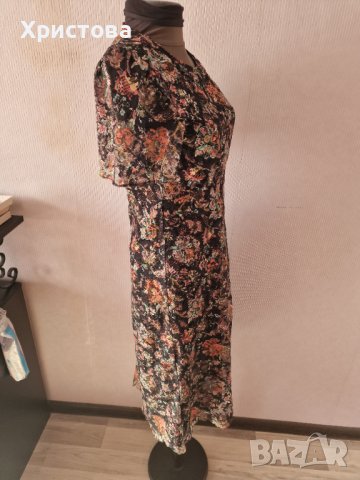 Дантелена лятна рокля ЗАРА на цветя - 16,00лв., снимка 4 - Рокли - 41629770