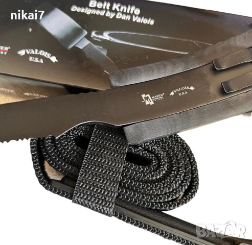 тактически колан+скрит нож в токата неръждаема стомана DanValois132cM, снимка 11 - Колани - 42072931