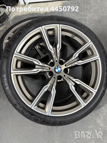 Джанти с гуми за bmw x5 m go5 22