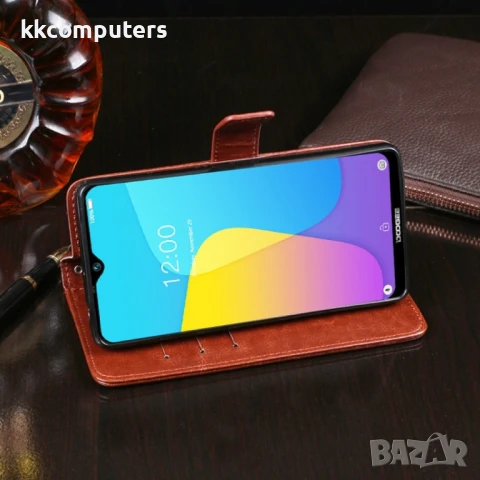Doogee X90 Magnetic Кожен Калъф и Стилус, снимка 12 - Калъфи, кейсове - 51328035