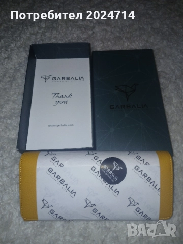 НОВО! Луксозно портмоне Garbalia естествена кожа цвят горчица, снимка 5 - Портфейли, портмонета - 52496392