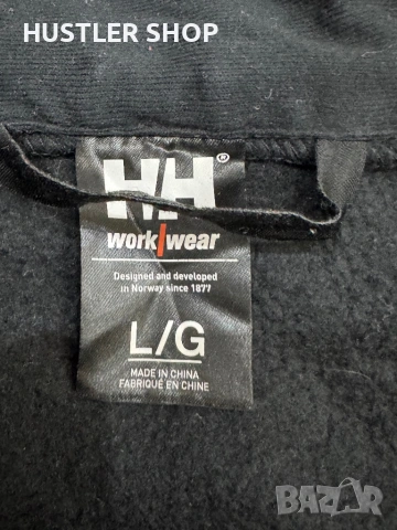Мъжко работно поларено яке HELLY HANSEN. Размер L, снимка 5 - Якета - 53471619
