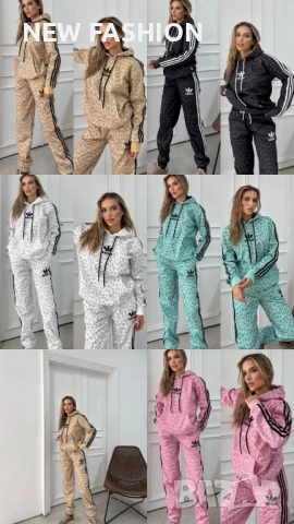 Дамски Ватирани Комплекти ✨ Adidas , снимка 3 - Спортни екипи - 52109054