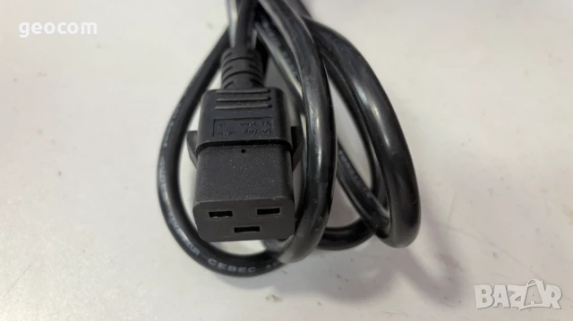IEC C19 захранващ кабел 2м (16AWG-16A), снимка 4 - Кабели и адаптери - 51342131