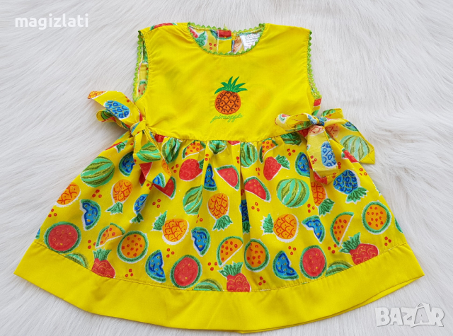Нова детска рокля "Плодчета" 18 месеца